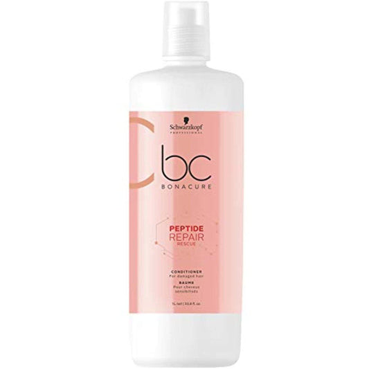 Schwarzkopf Bonacure Peptide Repair Rescue Conditioner, 33.8 oz- 