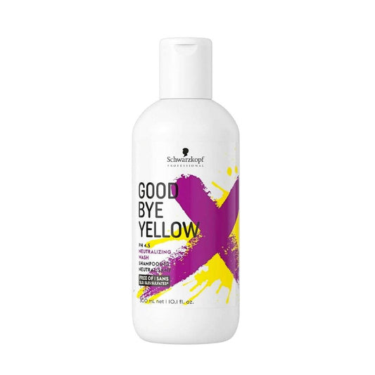 Schwarzkopf Good Bye Yellow Neutralizing Wash 10.oz- 
