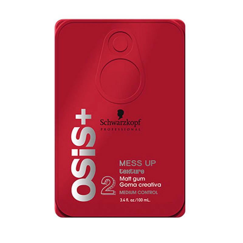 Schwarzkopf OSiS Mess Up Matte Gum Paste, 3.4oz / 100 ml- 