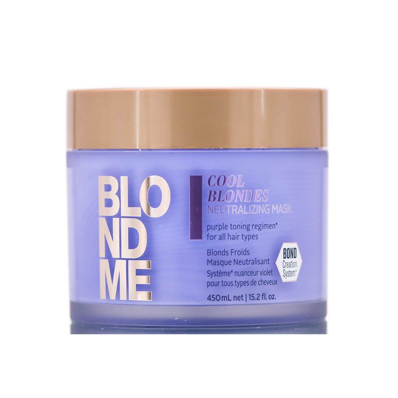 Schwarzkopf Blondme Cool Blondes Neutralizing Mask 15.2oz- 