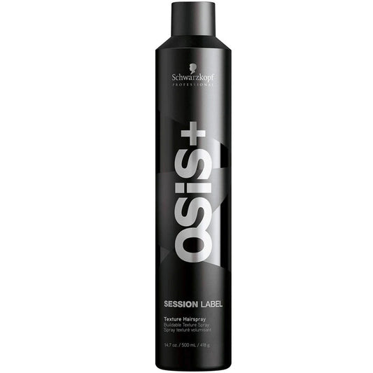 Schwarzkopf Osis+ Session Label Texture Hairspray 15oz- 