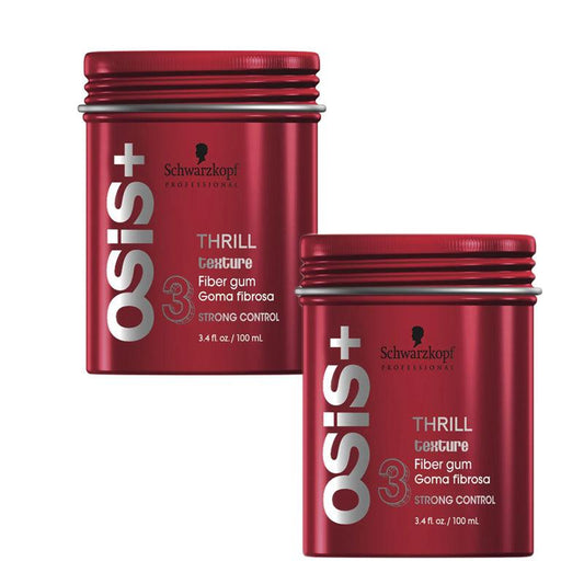 Schwarzkopf Osis+ Thrill Texture Fiber Gum 3.4oz. (Pack of 2)- 