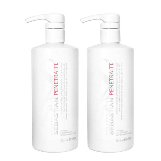 Sebastian Penetraitt Deep Strengthening And Repair Hair Masque 16.9 oz -2Pack- 