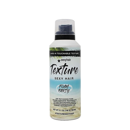 Sexy Hair Foam Party Lite Texturizing Foam 5.1oz- 