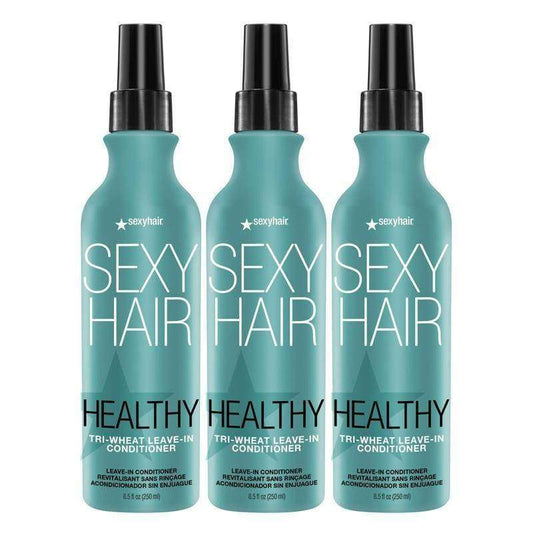 Sexy Hair Healthy Sexy Hair Tri-Wheat Leave In Conditioner - 8.5oz (Pack of 3)- 
