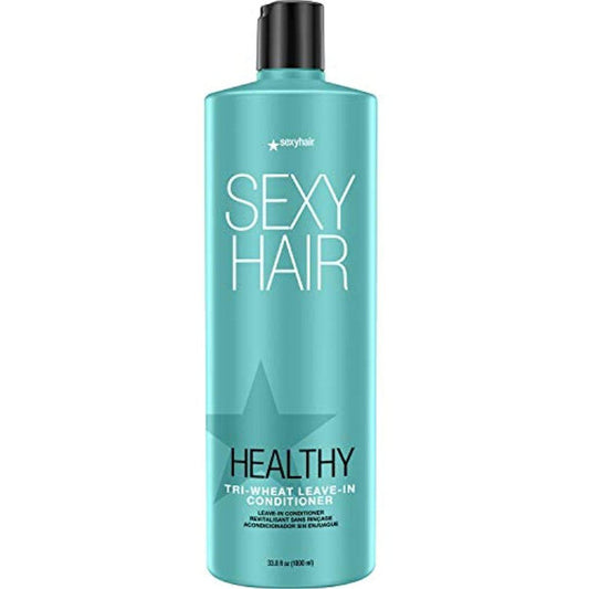 Sexy Hair Healthy Sexy Hair Tri Wheat Leave In Rinse 33.8oz- 