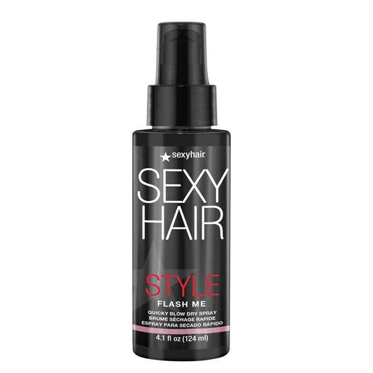 Sexy Hair Hot Sexy Hair Flash Me - Quick Blow Dry Spray 4.2oz- 