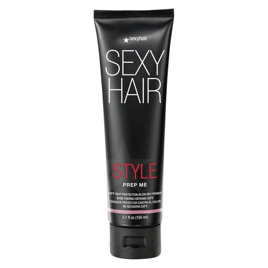 Sexy Hair Hot Sexy Hair - Prep Me Heat Protection Blow Dry Primer 5.1oz- 