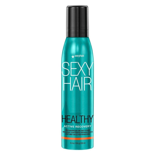 Sexy Hair Strong Sexy Hair Active Recovery Repairing Blow Dry Foam 6.8oz- 