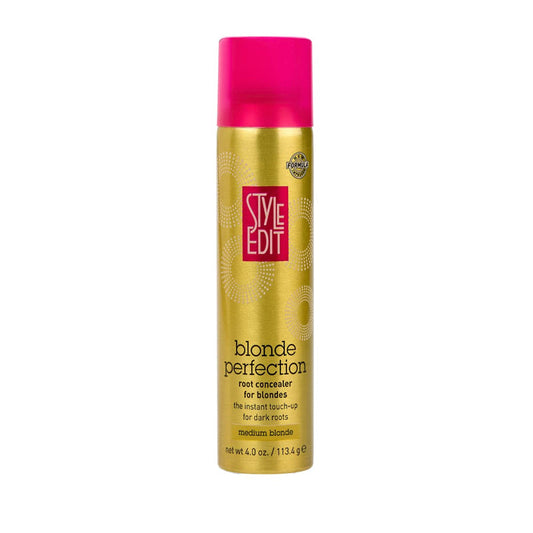Style Edit Blonde Perfection Root Concealer - Medium Blonde 4 oz- 