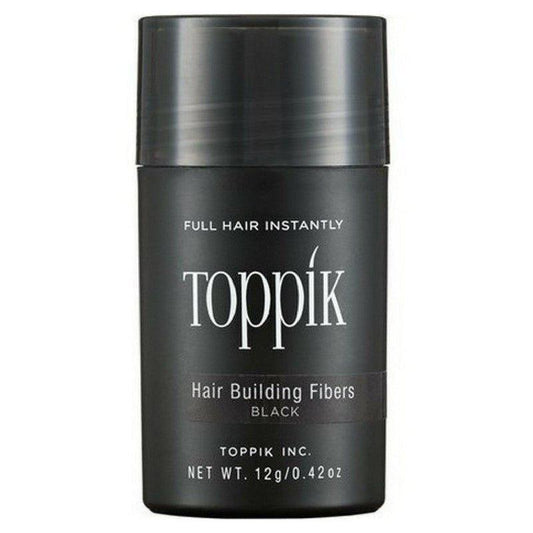 Toppik Hair Building Fibers Black, 12G/0.42 oz- 