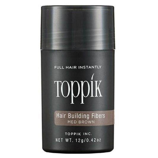 Toppik Hair Building Fibers, Medium Brown, 27.5g / 0.97 oz- 