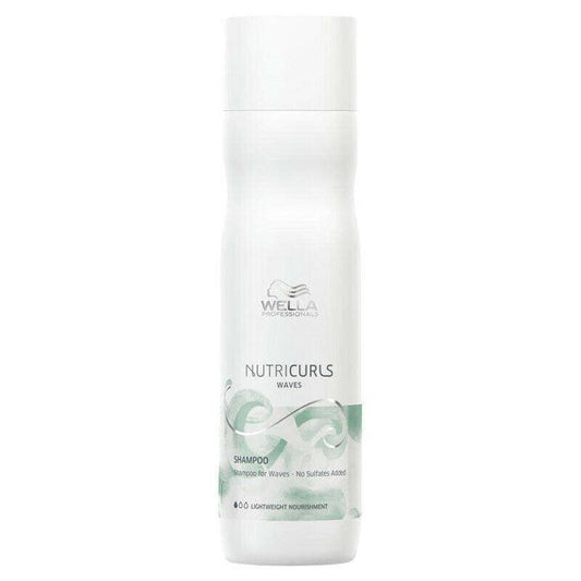 Wella Nutricurls Shampoo for Waves 8.4 oz- 