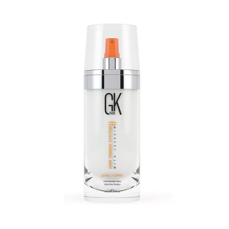 GK Hair leave in conditioner spray bottle front view