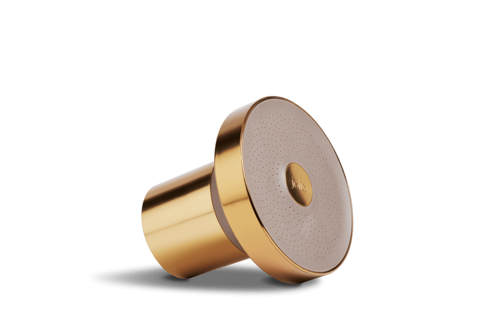 Jolie brushed filtered showerhead for clean water