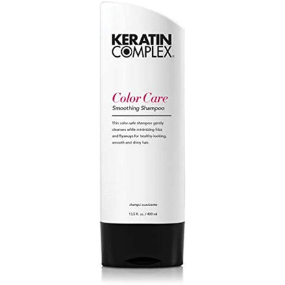 keratin complex color care smoothing shampoo bottle