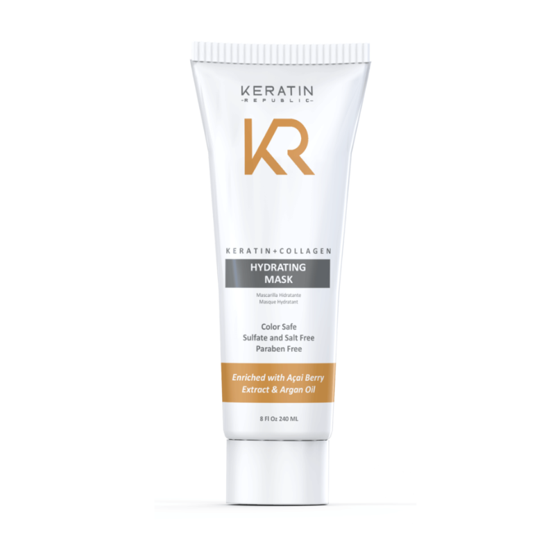 keratin republic hydrating mask 8 oz hair repair