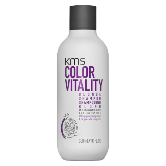 kms color vitality blonde shampoo 10.1 oz bottle