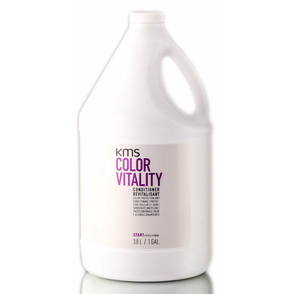 kms color vitality conditioner 128oz salon bottle