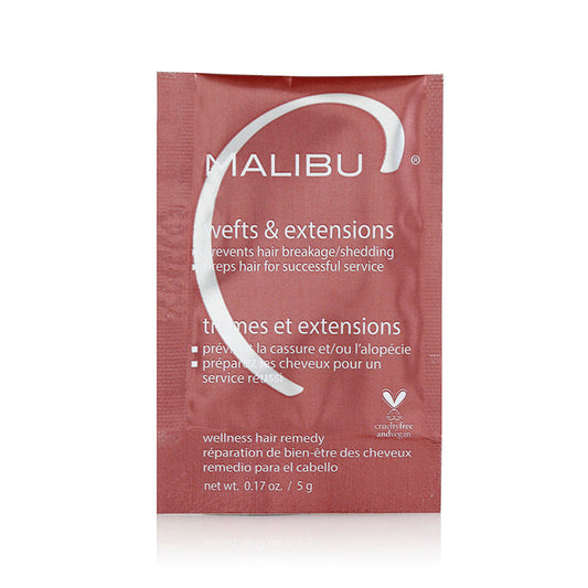 Malibu C Weaves & Extension Wellness Hair Remedy 0.17 oz- 